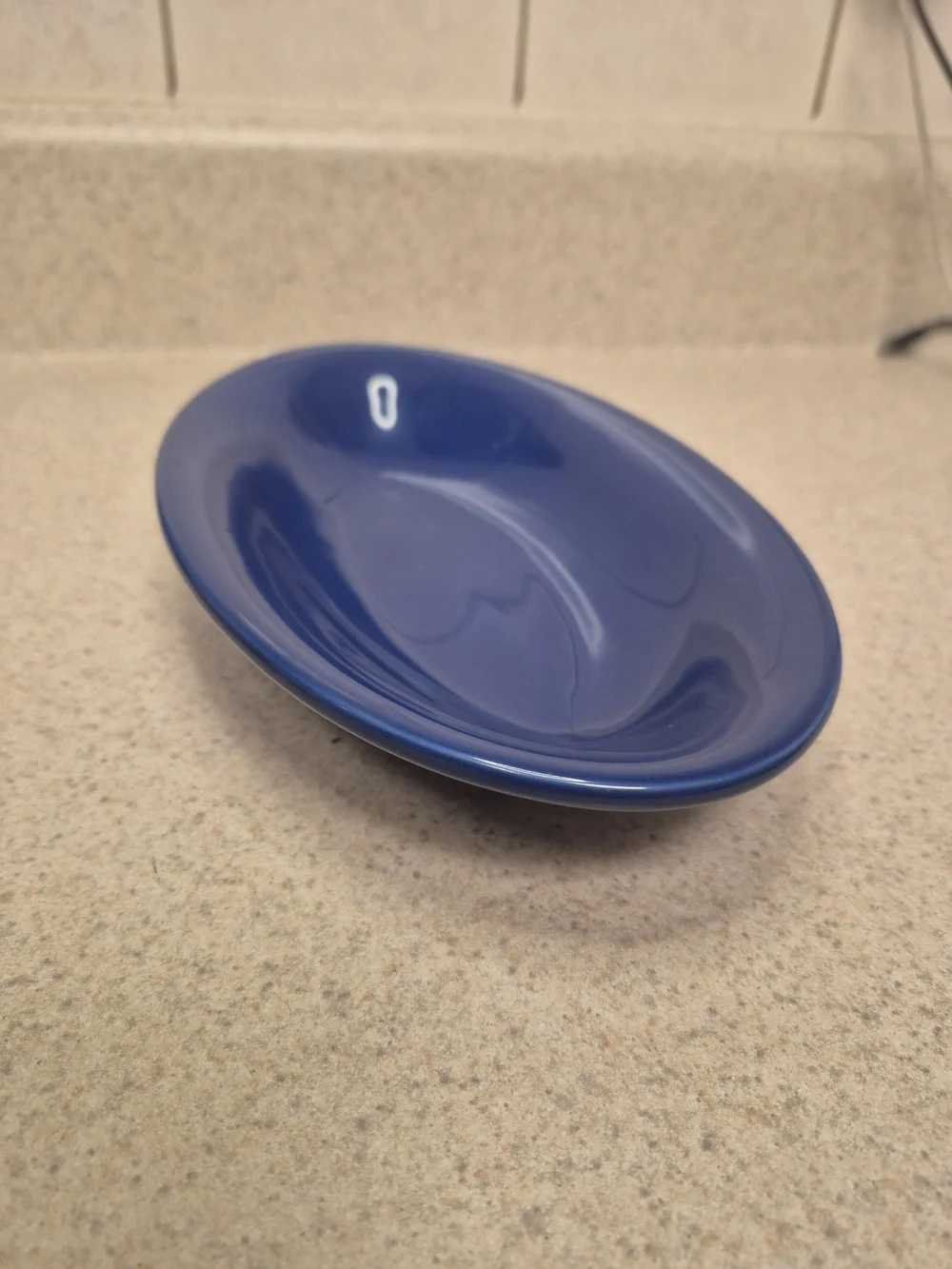 Pfaltzgraff Cobalt Blue Glazed Stoneware Small Oval Bowl